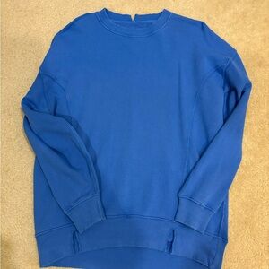Aerie Women's Bright Blue Crewneck Sweater